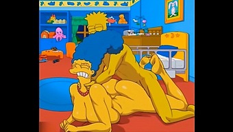 Marge'S Sensual Moans: A Creampie Fetish Hentai Featuring A Horny Housewife